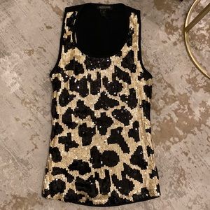 Roberto Cavalli sequin top